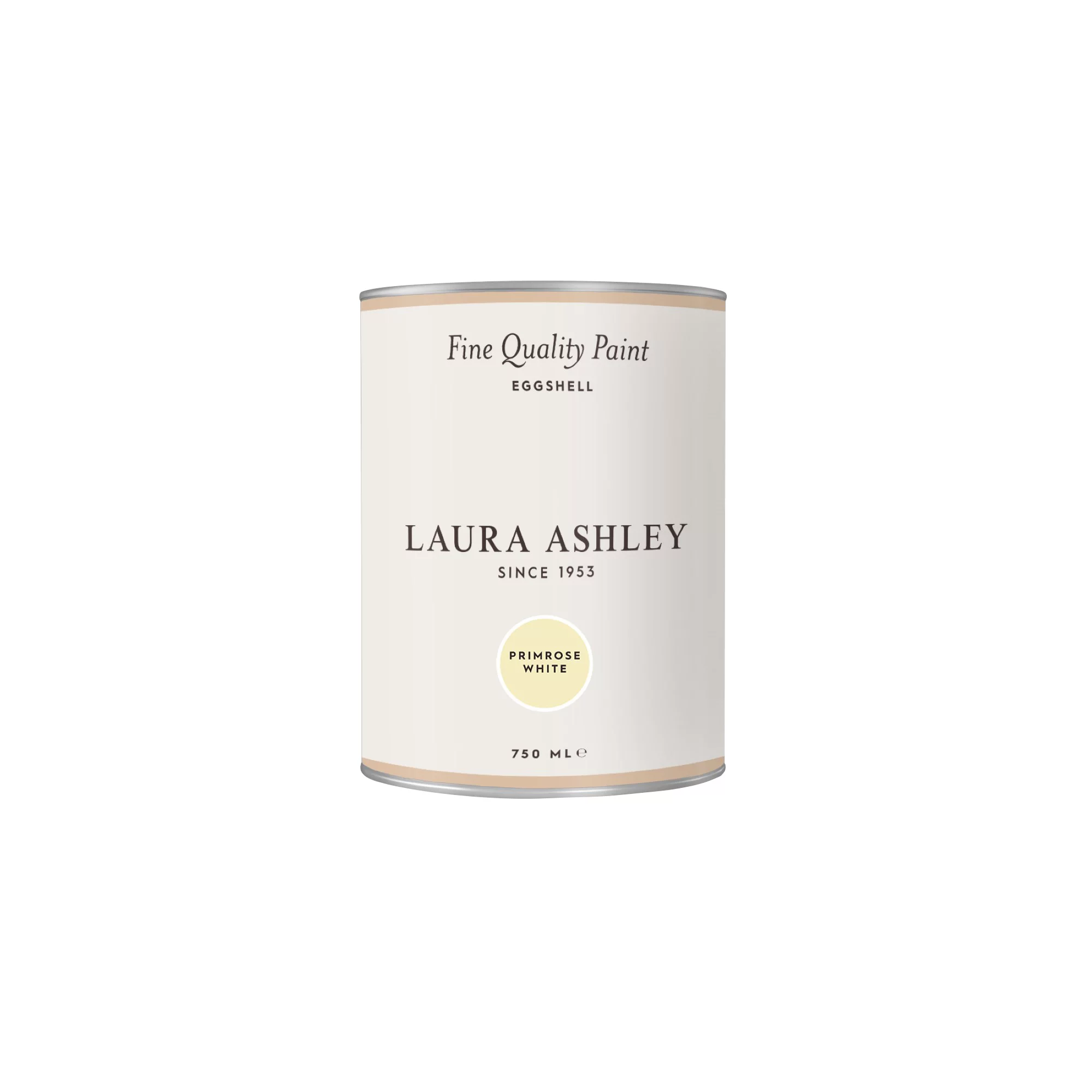 Laura Ashley Primrose White Eggshell Emulsion Paint, 750ml 6 Laura Ashley Primrose White Eggshell Emulsion Paint, 750ml - Image 4