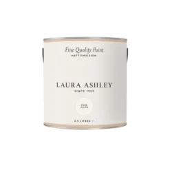 Laura Ashley Pure White Matt Emulsion Paint, 2.5L -Paint and Painting Supplies Store laura ashley pure white matt emulsion paint 2 5l5011583472004 08c bq
