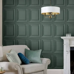Laura Ashley Redbrook Wood Panel Green Brick / Wood Effect Smooth Wallpaper -Paint and Painting Supplies Store laura ashley redbrook wood panel green brick wood effect smooth wallpaper5011583545814 21i bq