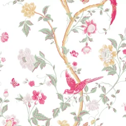 Laura Ashley Romantic Opulence Pink Animal Smooth Wallpaper -Paint and Painting Supplies Store laura ashley romantic opulence pink animal smooth wallpaper5011583492682 02c bq