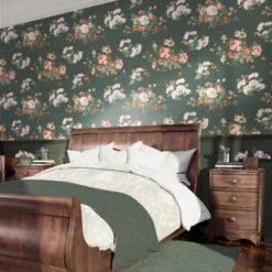 Laura Ashley Rosemore Fern Floral Smooth Wallpaper -Paint and Painting Supplies Store laura ashley rosemore fern floral smooth wallpaper5011583486445 20i bq