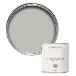 Laura Ashley Sage Leaf Matt Emulsion Paint, 2.5L