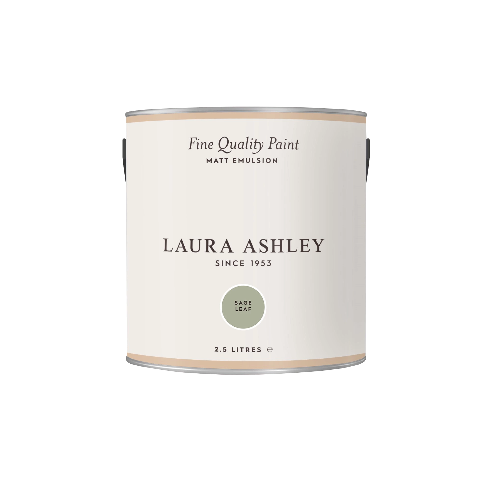 Laura Ashley Sage Leaf Matt Emulsion Paint, 2.5L 6 Laura Ashley Sage Leaf Matt Emulsion Paint, 2.5L - Image 4