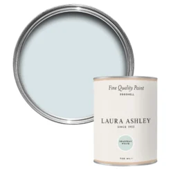 Laura Ashley Seaspray White Eggshell Emulsion Paint, 750ml