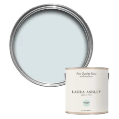 Laura Ashley Seaspray White Matt Emulsion Paint, 2.5L