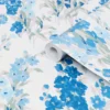 Laura Ashley Stocks Blue Sky Floral Smooth Wallpaper -Paint and Painting Supplies Store laura ashley stocks blue sky floral smooth wallpaper5011583492835 36c bq