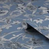 Laura Ashley Summerhill Midnight Blue Floral Smooth Wallpaper 1 Laura Ashley Summerhill Midnight Blue Floral Smooth Wallpaper -Paint and Painting Supplies Store laura ashley summerhill midnight blue floral smooth wallpaper5011583524383 36c bq