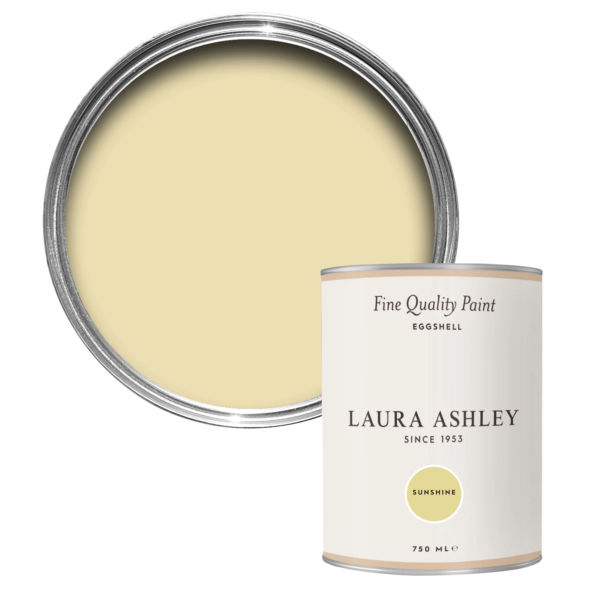 Laura Ashley Sunshine Eggshell Emulsion Paint, 750ml 3 Laura Ashley Sunshine Eggshell Emulsion Paint, 750ml
