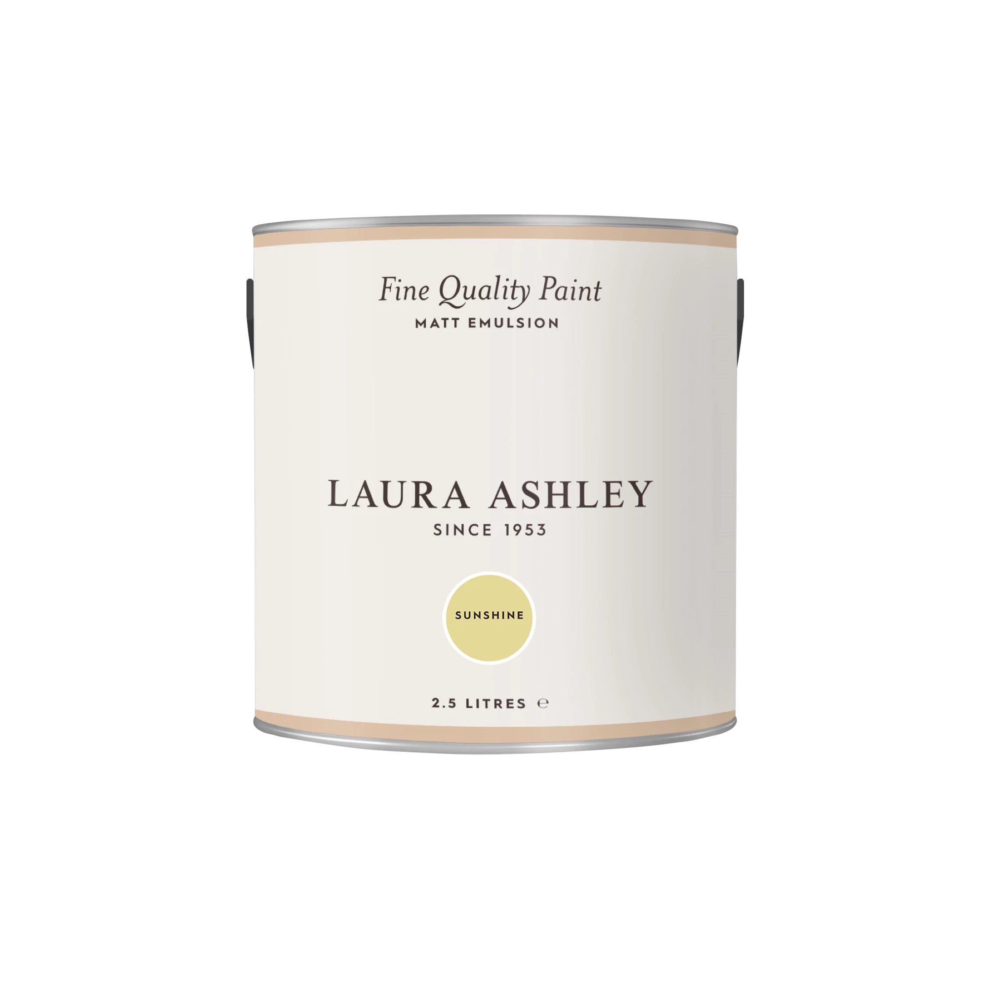 Laura Ashley Sunshine Matt Emulsion Paint, 2.5L 6 Laura Ashley Sunshine Matt Emulsion Paint, 2.5L - Image 4