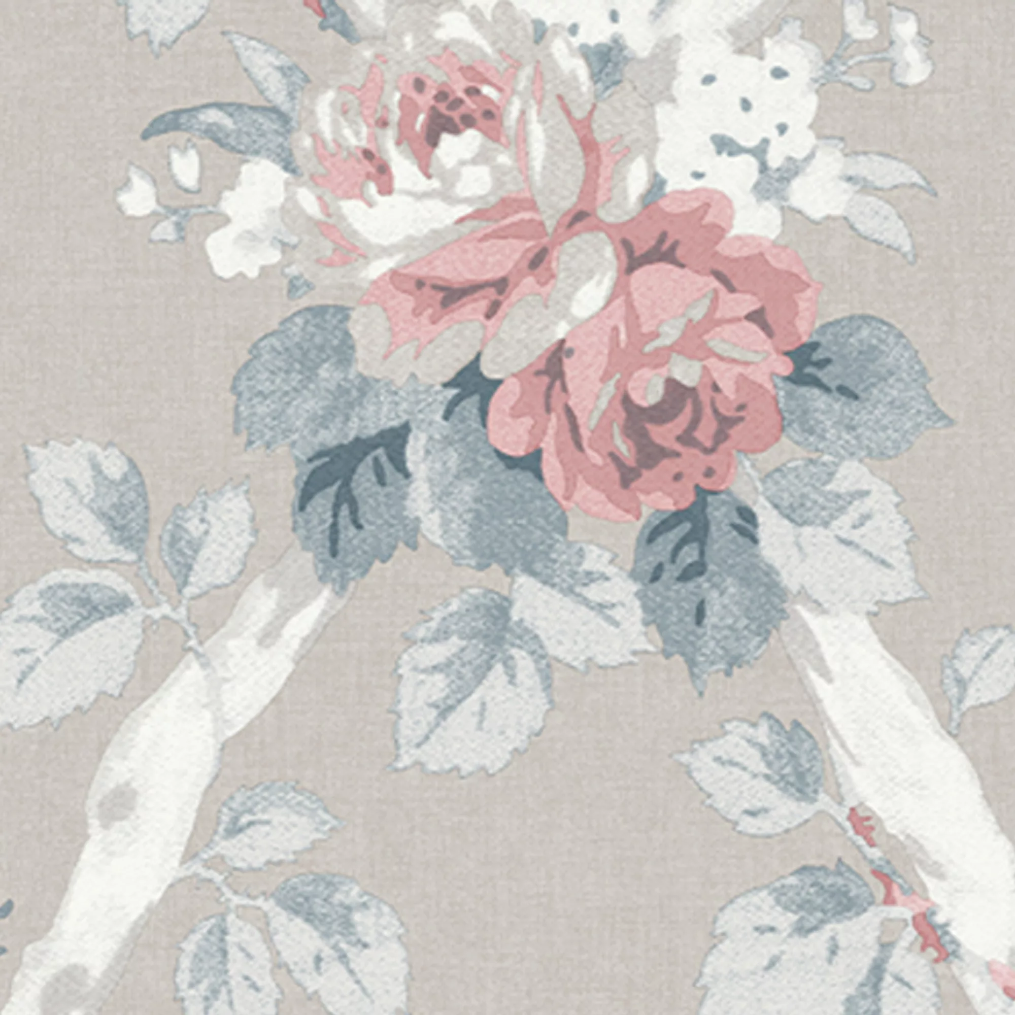Laura Ashley Timeless Elegance Grey Floral Smooth Wallpaper 6 Laura Ashley Timeless Elegance Grey Floral Smooth Wallpaper - Image 4