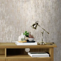 Laura Ashley Whinfell Champagne Metallic Effect Industrial Smooth Wallpaper -Paint and Painting Supplies Store laura ashley whinfell champagne metallic effect industrial smooth wallpaper5011583487046 20i bq