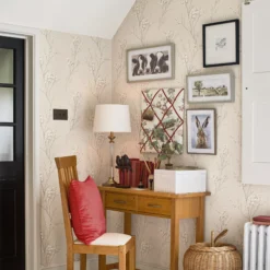 Laura Ashley Willow Dove Grey Floral Smooth Wallpaper -Paint and Painting Supplies Store laura ashley willow dove grey floral smooth wallpaper5011583467277 20i bq