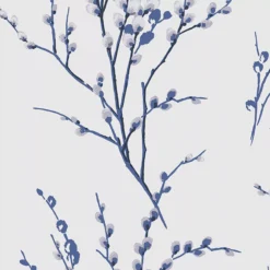 Laura Ashley Willow Midnight & Off White Floral Smooth Wallpaper -Paint and Painting Supplies Store laura ashley willow midnight off white floral smooth wallpaper5011583467246 37c bq