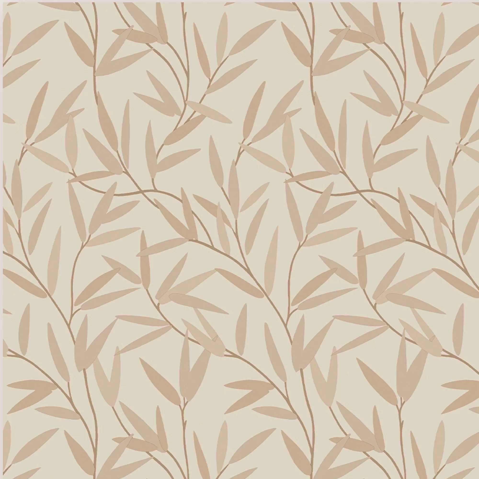 Laura Ashley Willow Neutral Leaf Smooth Wallpaper 5 Laura Ashley Willow Neutral Leaf Smooth Wallpaper - Image 3