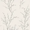Laura Ashley Willow Off White & Steel Floral Smooth Wallpaper -Paint and Painting Supplies Store laura ashley willow off white steel floral smooth wallpaper5011583467215 02c bq